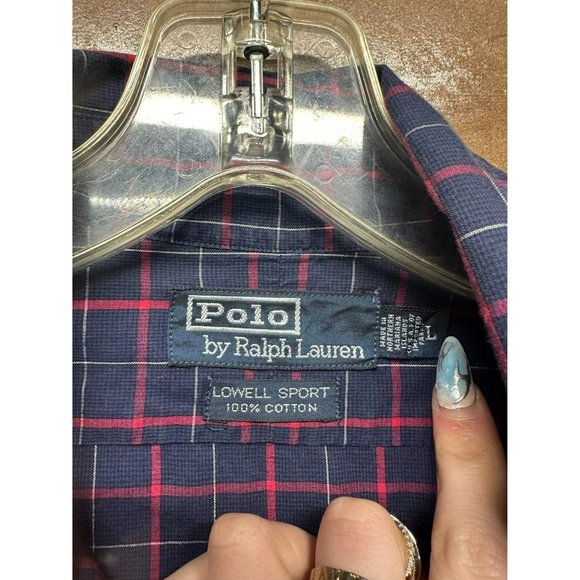 Polo Ralph Lauren Lowell Sport Men's Long Sleeve Button Up Size Large - Picture 2 of 3